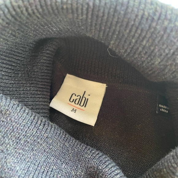 CABi Turtleneck Sweater Long Sleeve Tunic Fireside 3476 Sz Medium - Picture 7 of 10